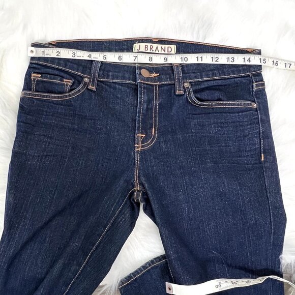 J Brand The Pencil Leg Jeans Ink Dark Wash Womens 28 - Picture 7 of 12